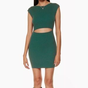 Aritzia Wilfred Cut-Out Mini Dress
